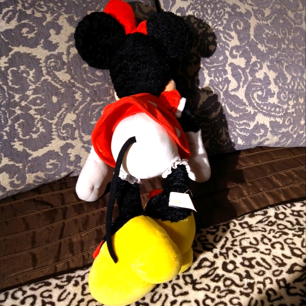 Minnie mouse plush stuffed Walt Disney bear - Picture 7 of 17